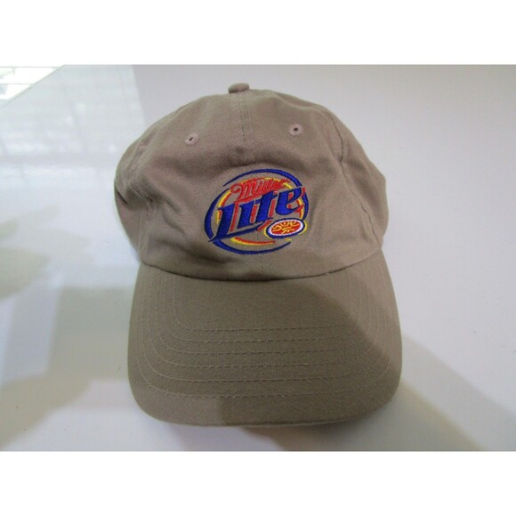 Miller Lite Beer Adjustable Baseball Cap Hat Embroidered Adult Snapback - Picture 1 of 8